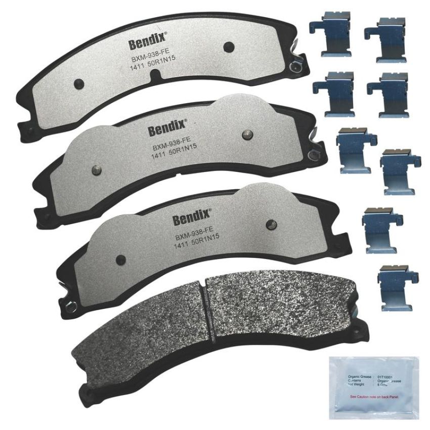 Bendix Friction MKD1411FM BENDIX Fleet MetLok Brake Pad