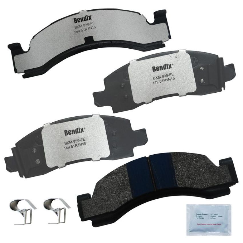 Bendix Friction MKD149FM BENDIX Fleet MetLok Brake Pad