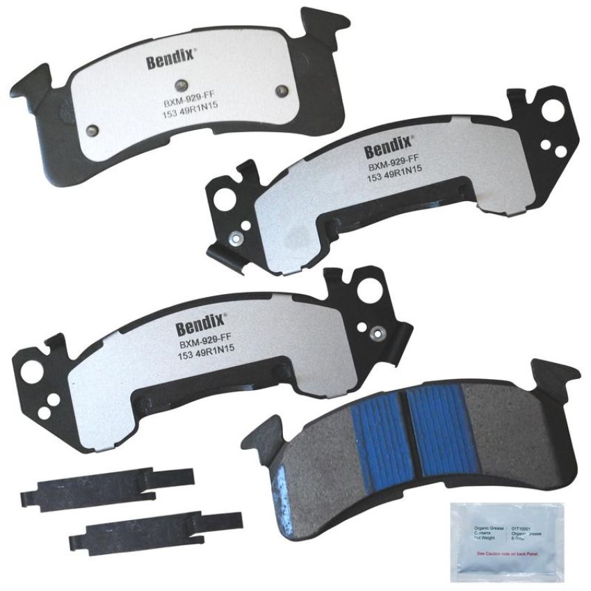 Bendix Friction MKD153FM BENDIX Fleet MetLok Brake Pad