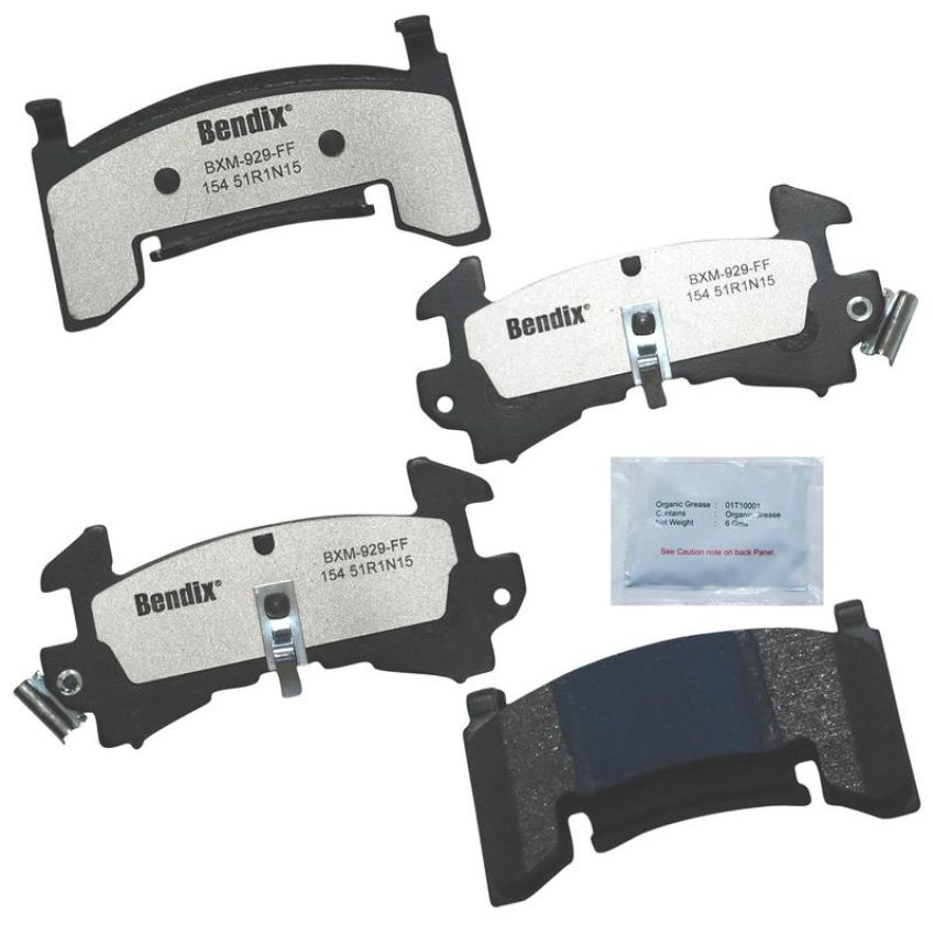Bendix Friction MKD154FM BENDIX Fleet MetLok Brake Pad