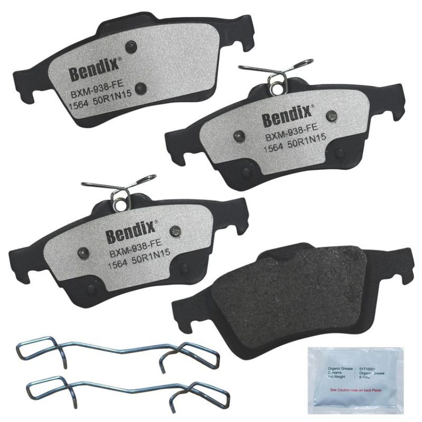 Bendix Friction MKD1564FM BENDIX Fleet MetLok Brake Pad