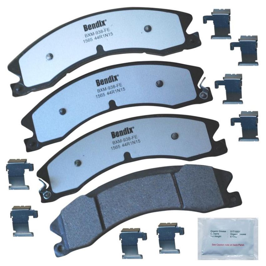 Bendix Friction MKD1565FM BENDIX Fleet MetLok Brake Pad