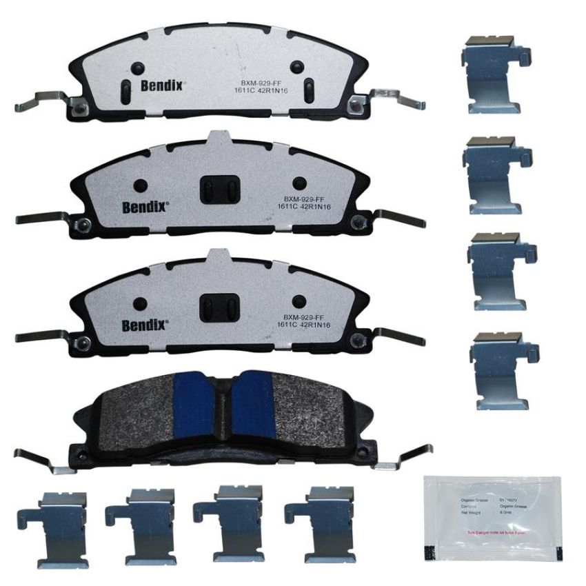 Bendix Friction MKD1611CFM BENDIX Fleet MetLok Brake Pad