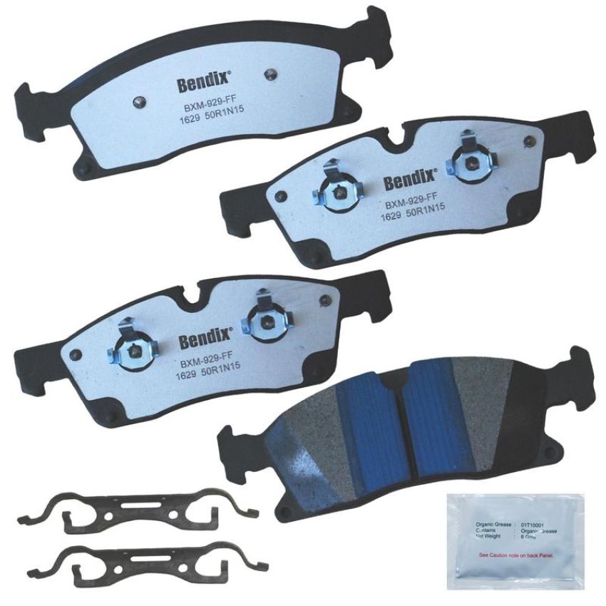 Bendix Friction MKD1629FM BENDIX Fleet MetLok Brake Pad