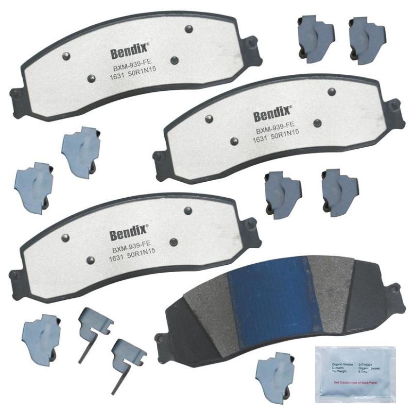 Bendix Friction MKD1631FM BENDIX Fleet MetLok Brake Pad