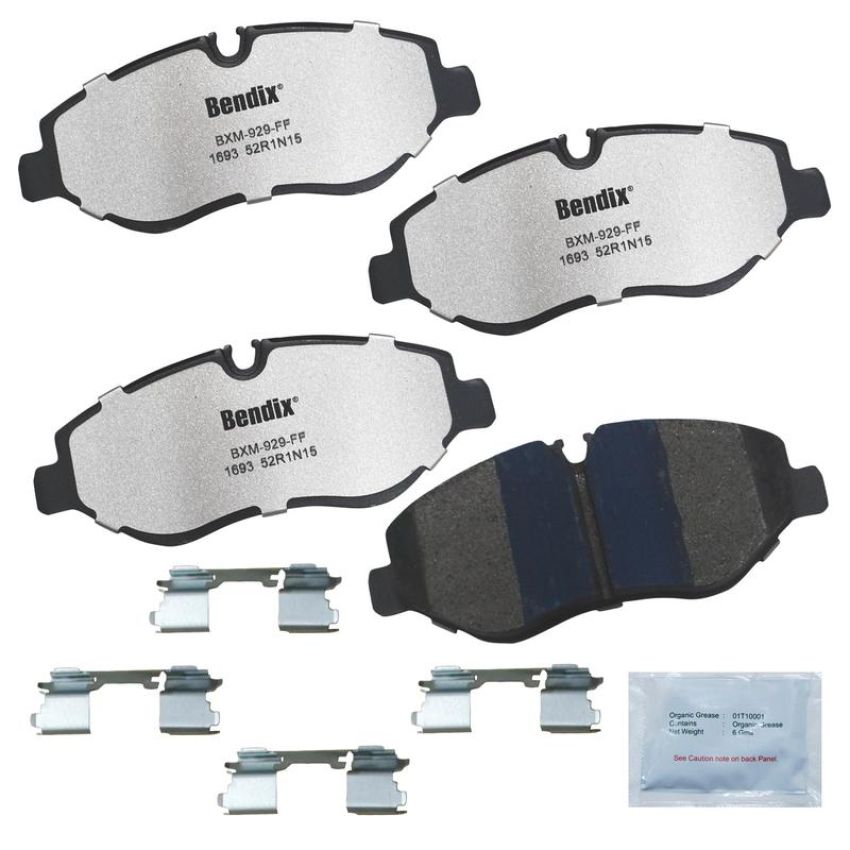 Bendix Friction MKD1693FM BENDIX Fleet MetLok Brake Pad