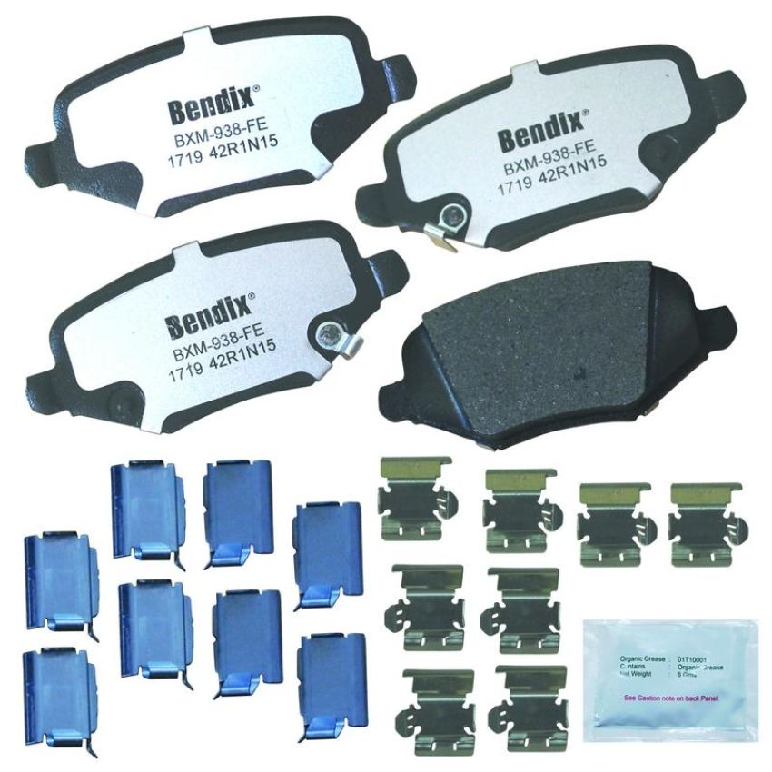 Bendix Friction MKD1719FM BENDIX Fleet MetLok Brake Pad