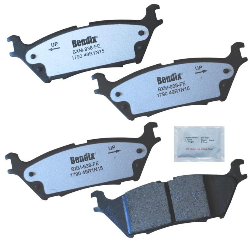 Bendix Friction MKD1790FM BENDIX Fleet MetLok Brake Pad