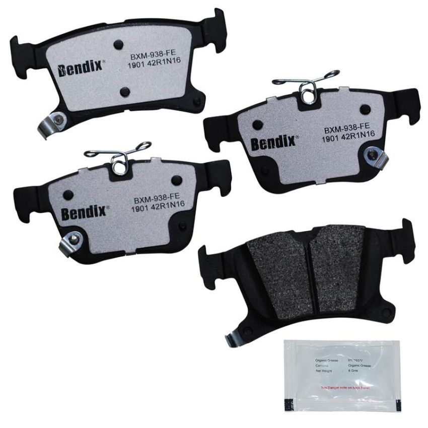 Bendix Friction MKD1901FM BENDIX Fleet MetLok Brake Pad