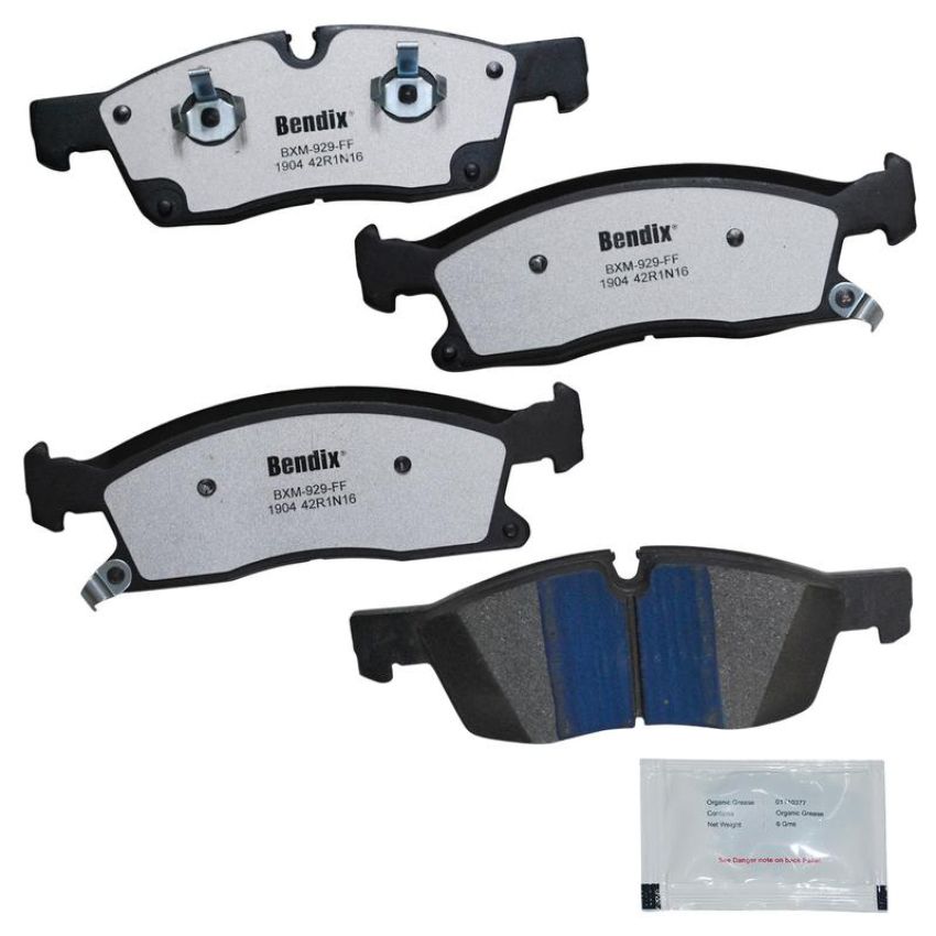 Bendix Friction MKD1904FM BENDIX Fleet MetLok Brake Pad