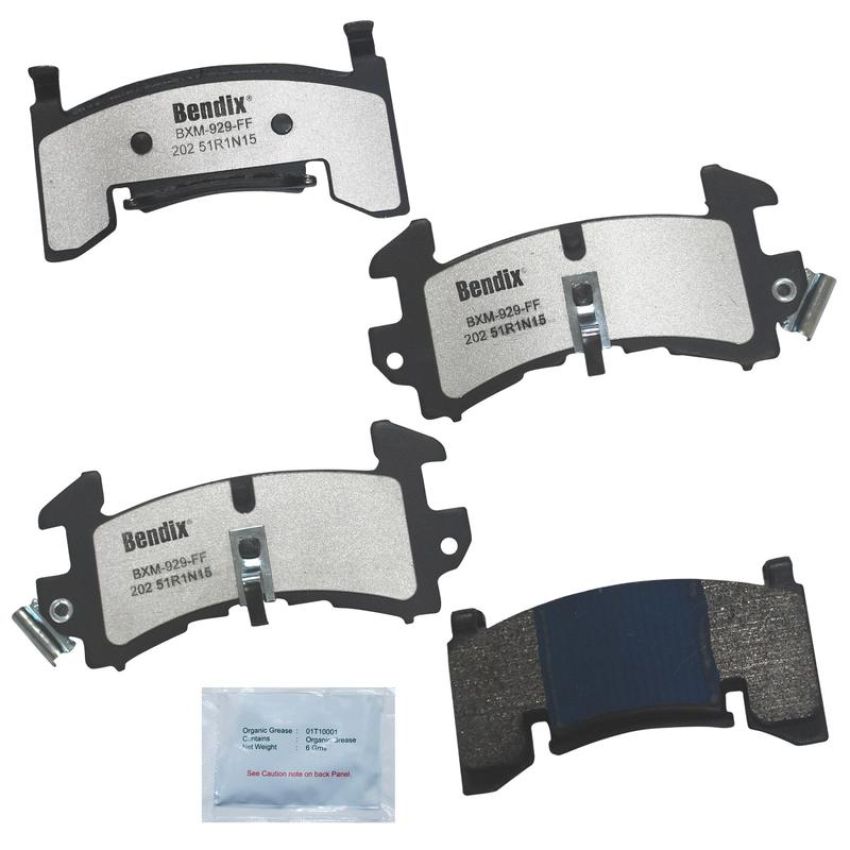 Bendix Friction MKD202FM BENDIX Fleet MetLok Brake Pad