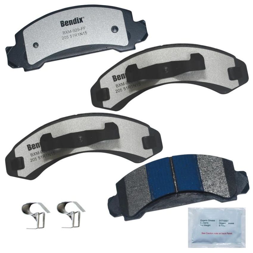 Bendix Friction MKD205FM BENDIX Fleet MetLok Brake Pad