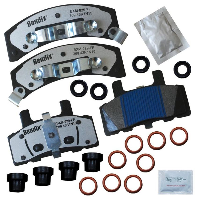 Bendix Friction MKD369FM BENDIX Fleet MetLok Brake Pad