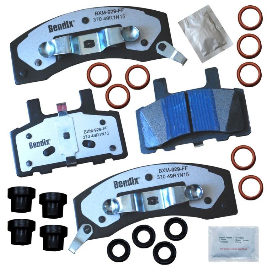 Bendix Friction MKD370FM BENDIX Fleet MetLok Brake Pad
