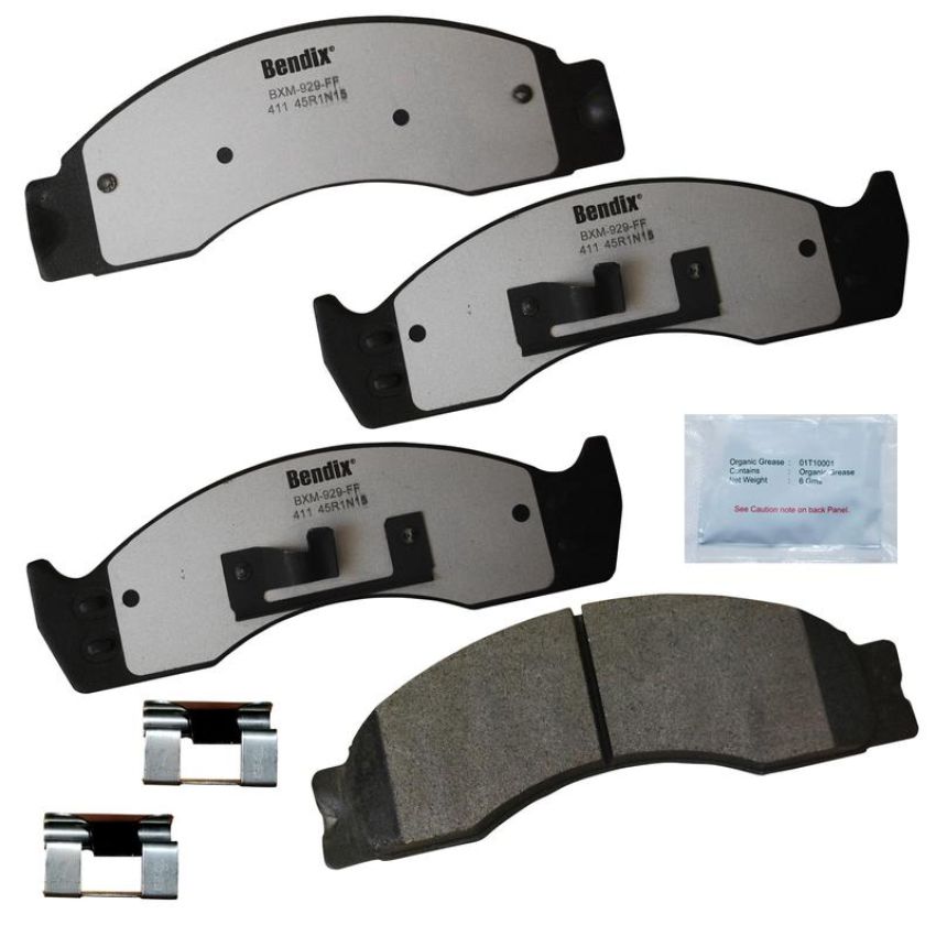 Bendix Friction MKD411FM BENDIX Fleet MetLok Brake Pad