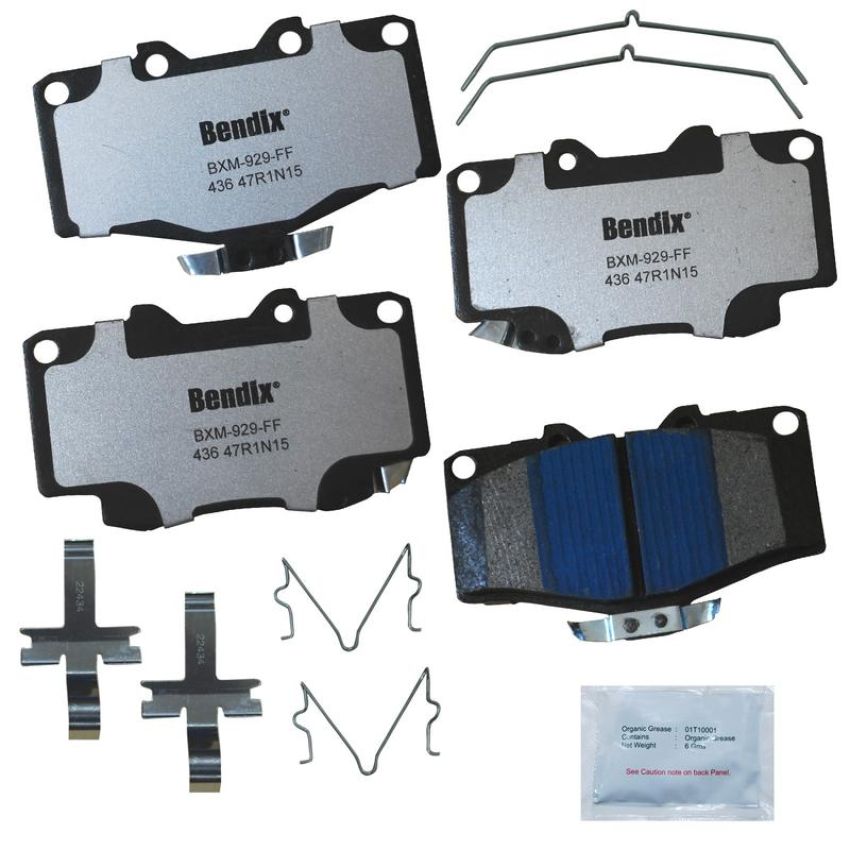 Bendix Friction MKD436FM BENDIX Fleet MetLok Brake Pad