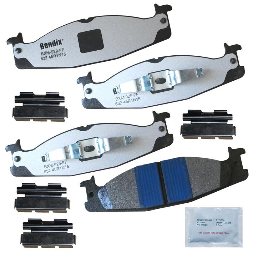 Bendix Friction MKD632FM BENDIX Fleet MetLok Brake Pad