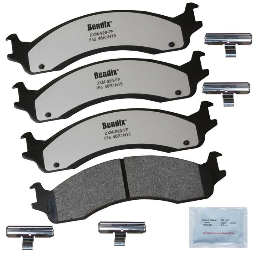 Bendix Friction MKD655FM BENDIX Fleet MetLok Brake Pad
