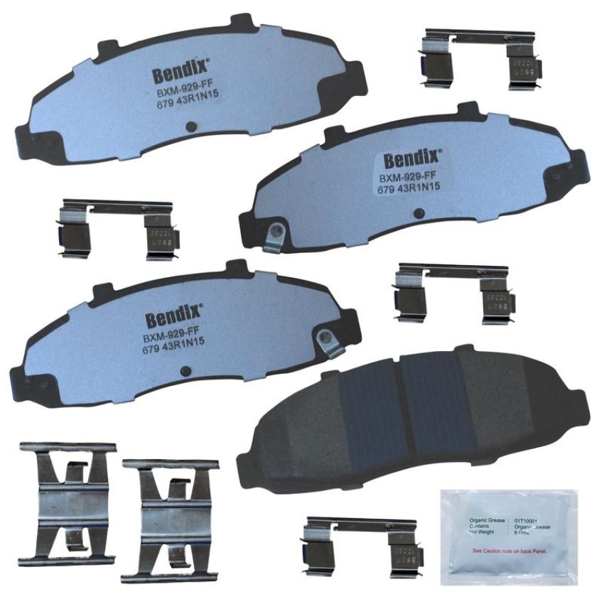 Bendix Friction MKD679FM BENDIX Fleet MetLok Brake Pad