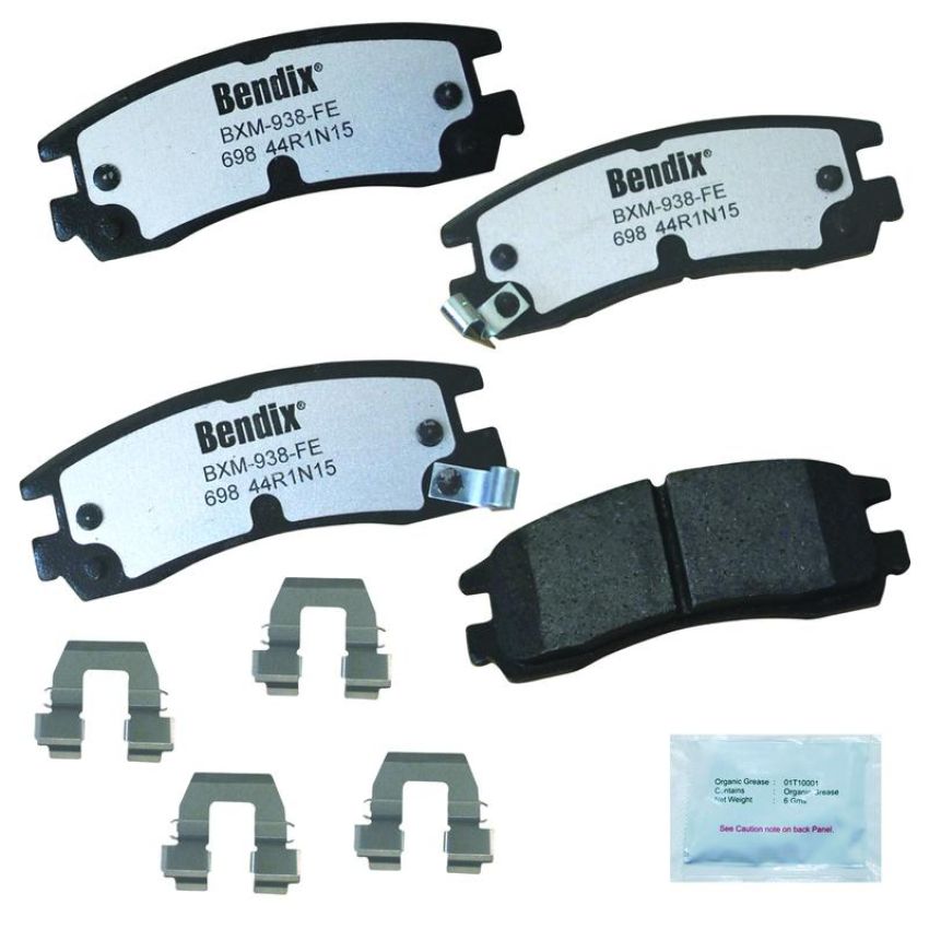 Bendix Friction MKD698FM BENDIX Fleet MetLok Brake Pad