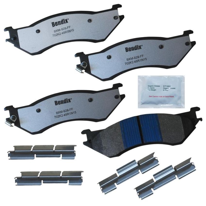 Bendix Friction MKD702K2FM BENDIX Fleet MetLok Brake Pad