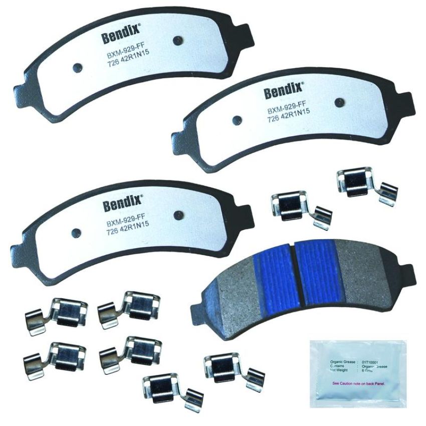 Bendix Friction MKD726FM BENDIX Fleet MetLok Brake Pad