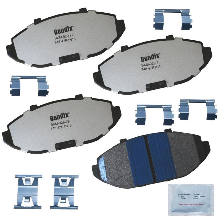 Bendix Friction MKD748FM BENDIX Fleet MetLok Brake Pad