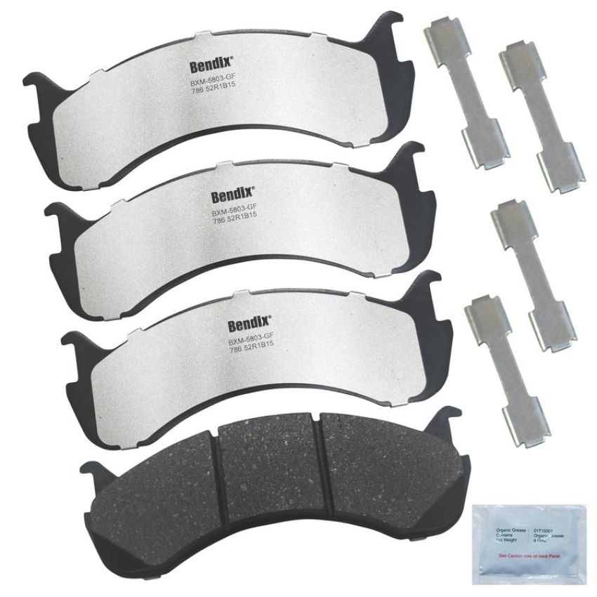 Bendix Friction MKD786FM BENDIX Fleet MetLok Brake Pad