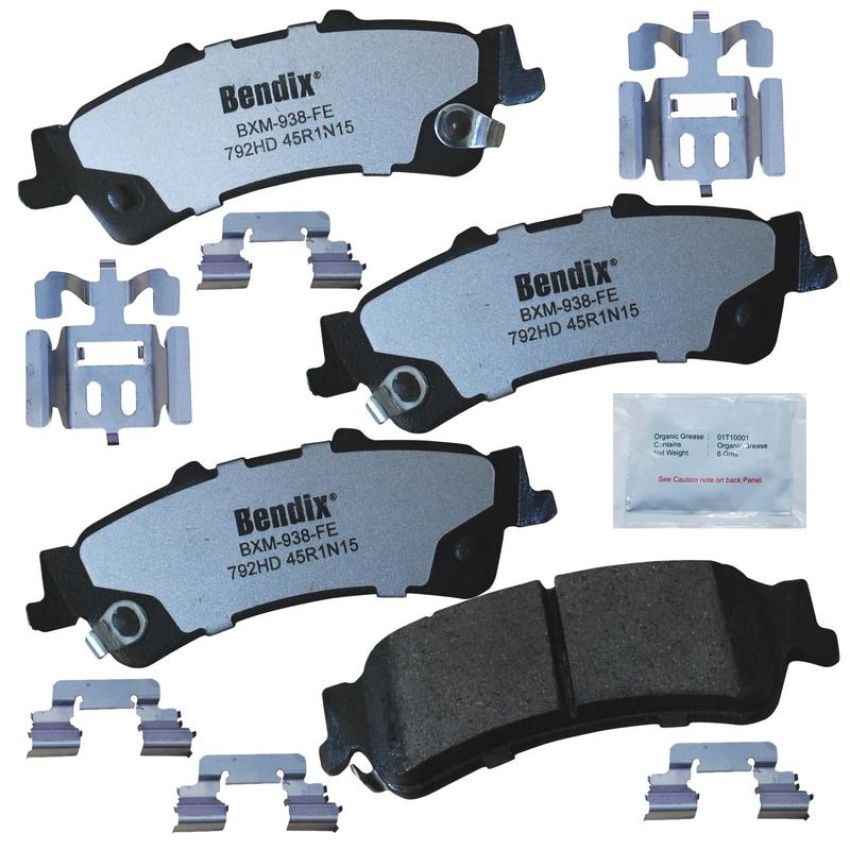 Bendix Friction MKD792HDFM BENDIX Fleet MetLok Brake Pad