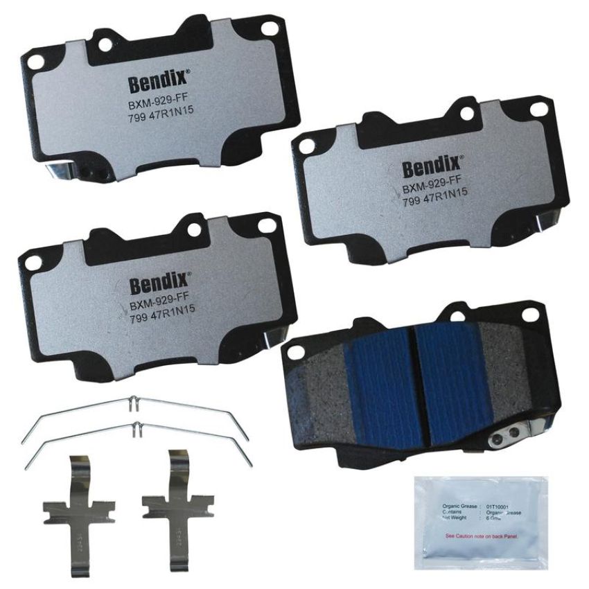 Bendix Friction MKD799FM BENDIX Fleet MetLok Brake Pad