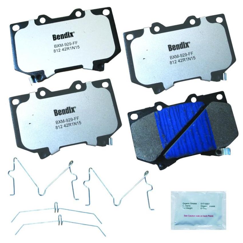 Bendix Friction MKD812FM BENDIX Fleet MetLok Brake Pad