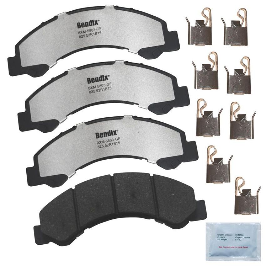 Bendix Friction MKD825FM BENDIX Fleet MetLok Brake Pad