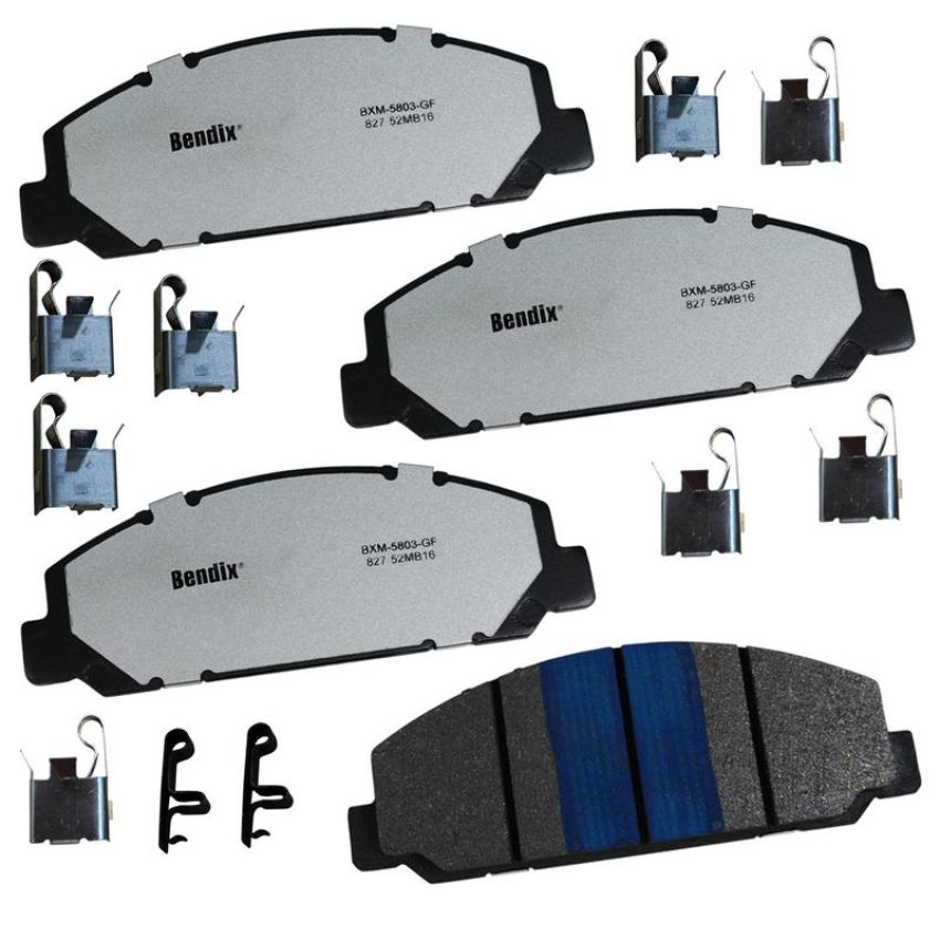 Bendix Friction MKD827FM BENDIX Fleet MetLok Brake Pad