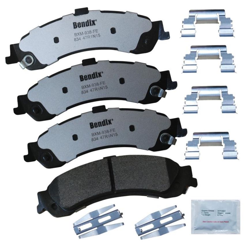 Bendix Friction MKD834FM BENDIX Fleet MetLok Brake Pad