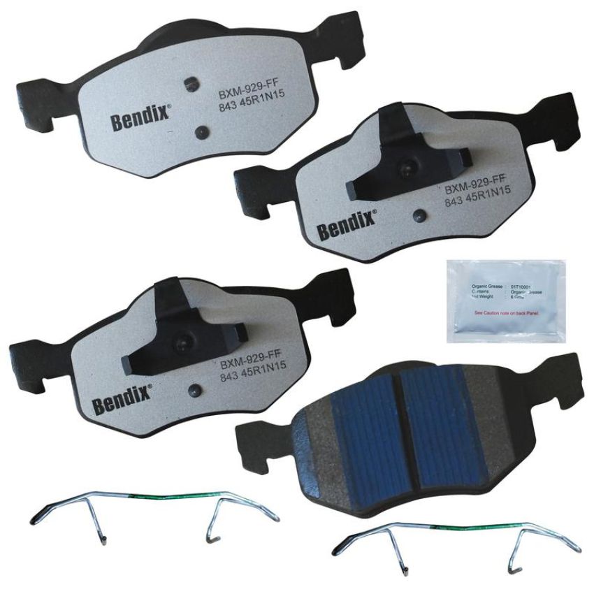 Bendix Friction MKD843FM BENDIX Fleet MetLok Brake Pad