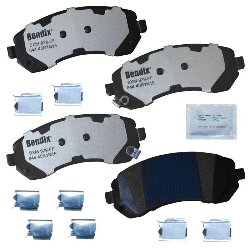 Bendix Friction MKD844FM BENDIX Fleet MetLok Brake Pad