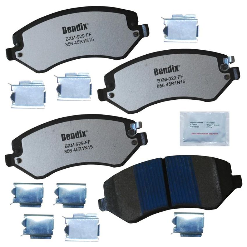 Bendix Friction MKD856FM BENDIX Fleet MetLok Brake Pad