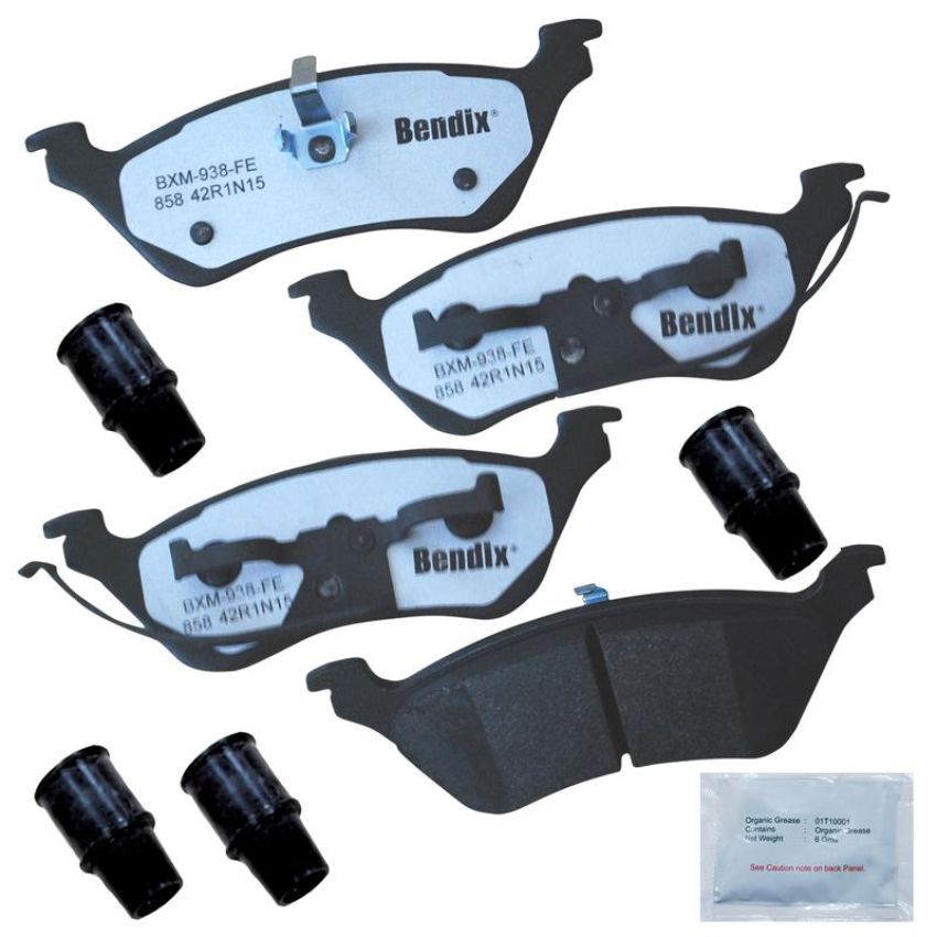Bendix Friction MKD858FM BENDIX Fleet MetLok Brake Pad