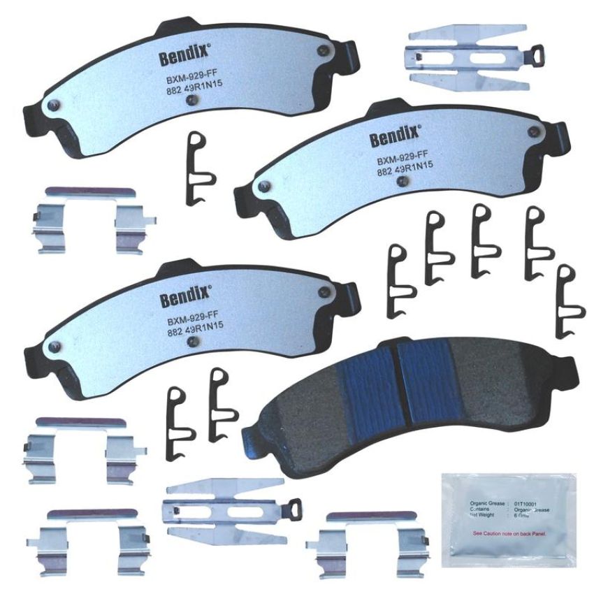 Bendix Friction MKD882FM BENDIX Fleet MetLok Brake Pad