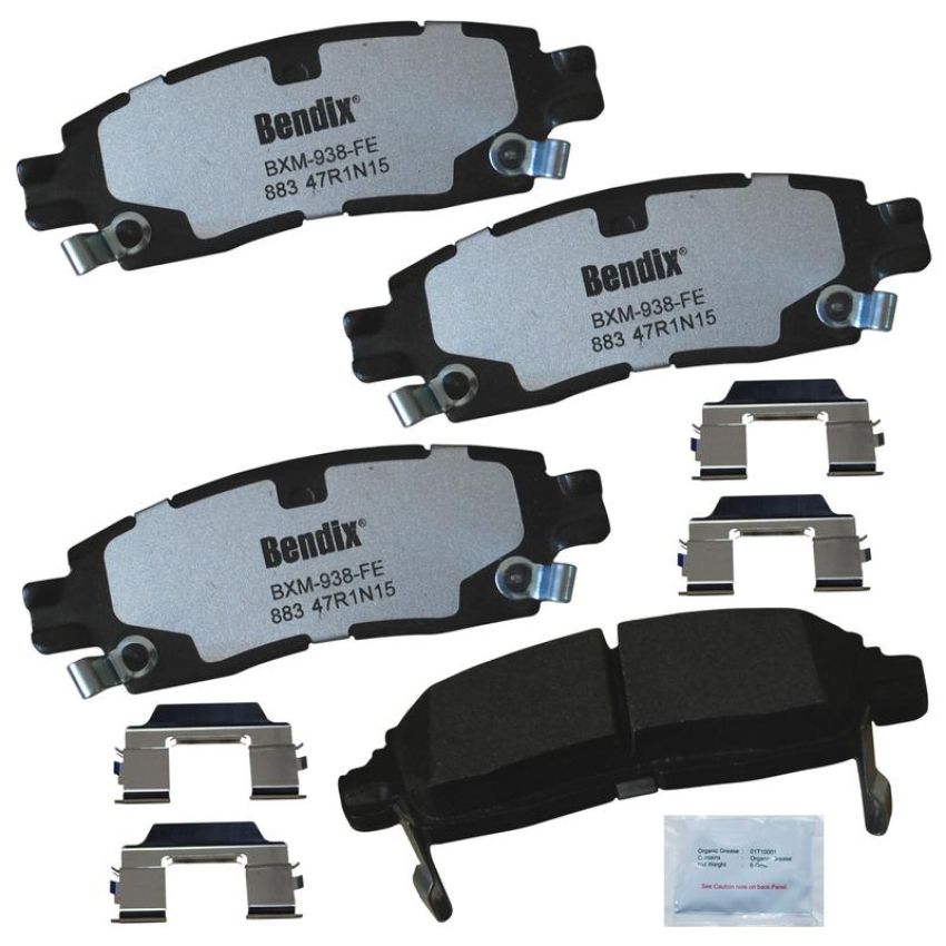 Bendix Friction MKD883FM BENDIX Fleet MetLok Brake Pad