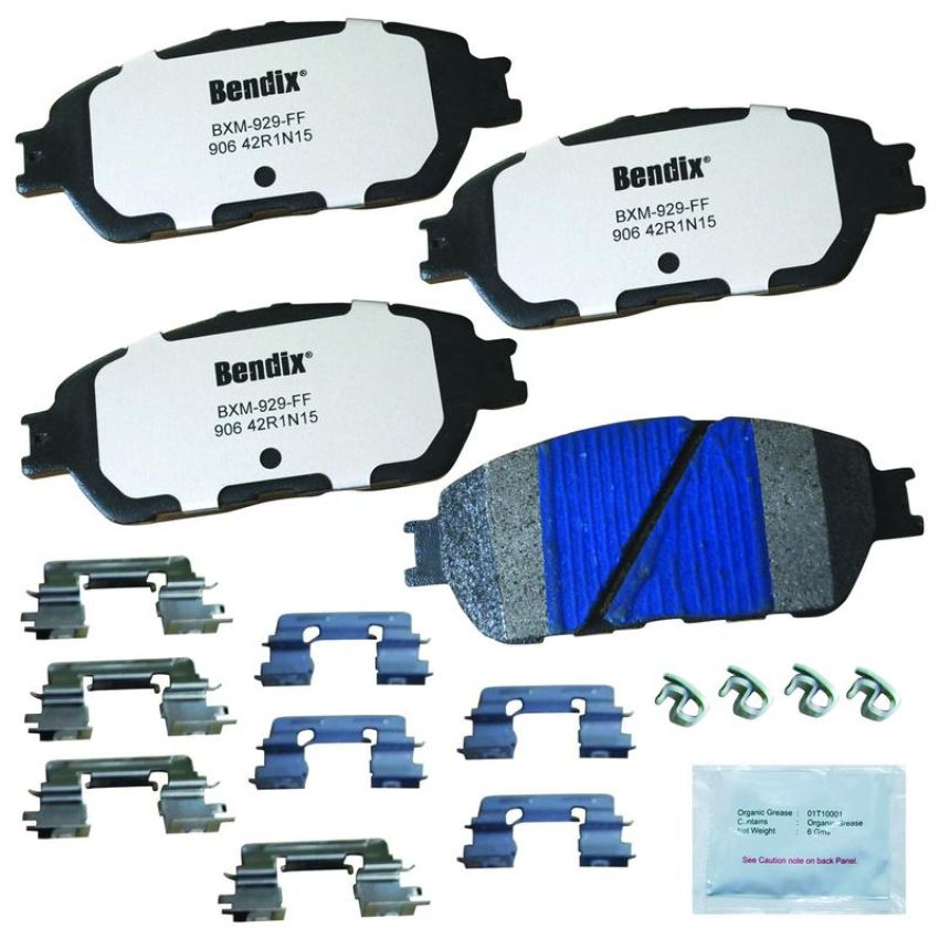 Bendix Friction MKD906FM BENDIX Fleet MetLok Brake Pad