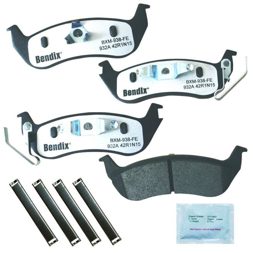 Bendix Friction MKD932AFM BENDIX Fleet MetLok Brake Pad