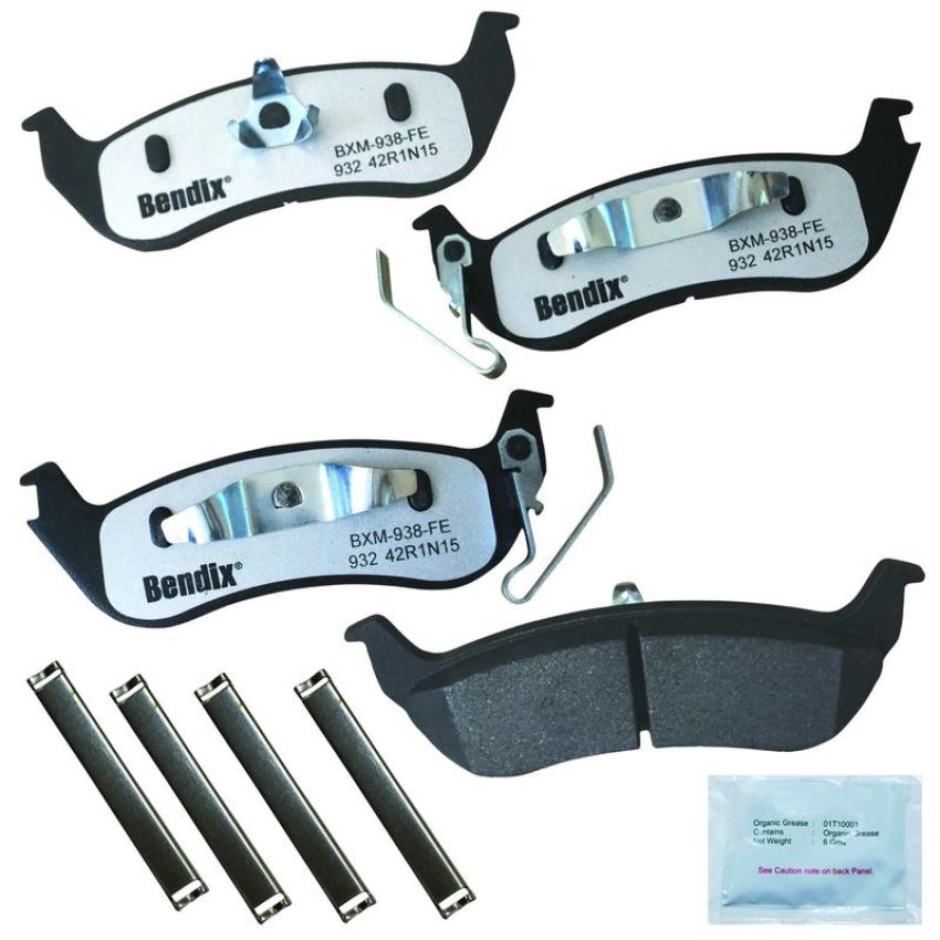 Bendix Friction MKD932FM BENDIX Fleet MetLok Brake Pad