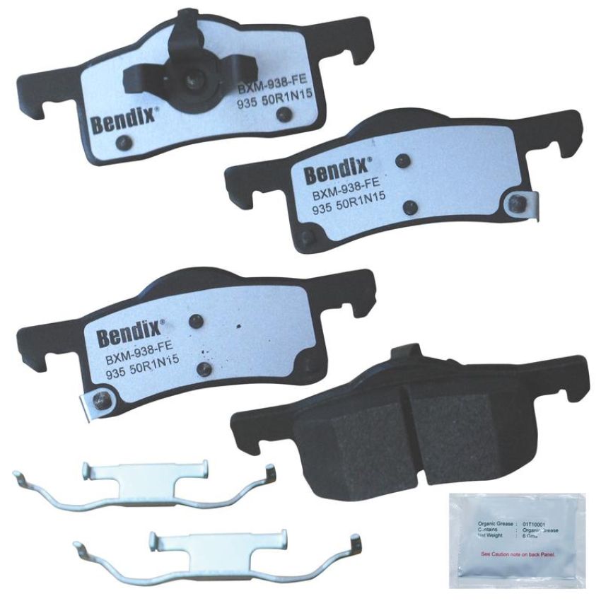 Bendix Friction MKD935FM BENDIX Fleet MetLok Brake Pad