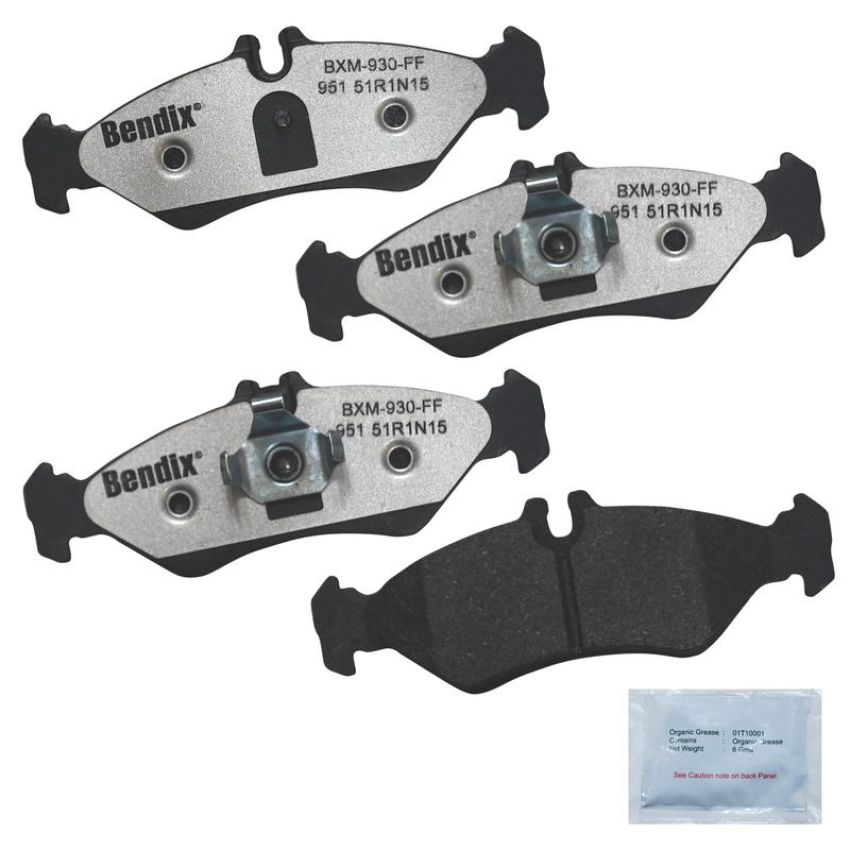 Bendix Friction MKD951FM BENDIX Fleet MetLok Brake Pad