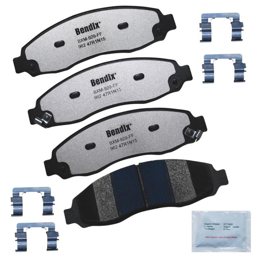 Bendix Friction MKD962FM BENDIX Fleet MetLok Brake Pad