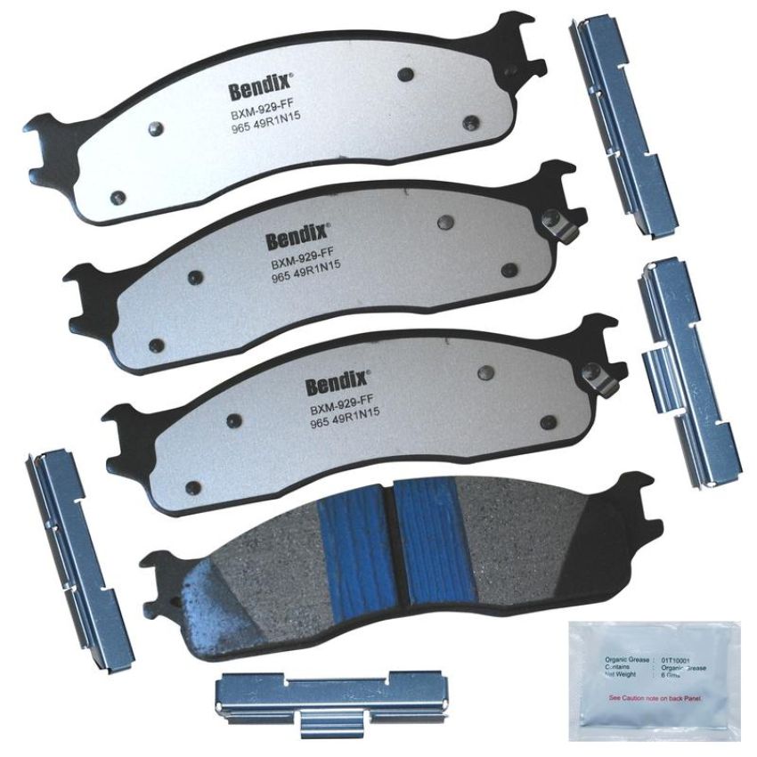 Bendix Friction MKD965FM BENDIX Fleet MetLok Brake Pad