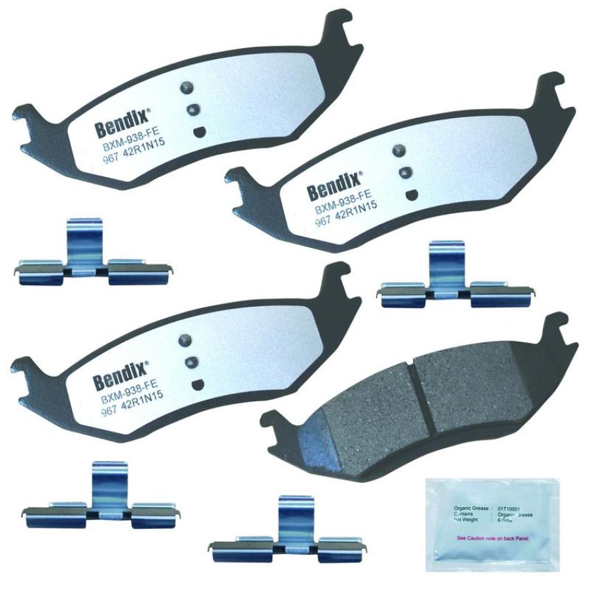 Bendix Friction MKD967FM BENDIX Fleet MetLok Brake Pad