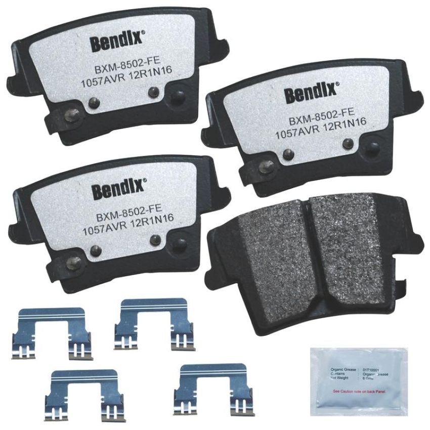 Bendix Friction PBD1057AVR BENDIX Fleet MetLok Police Disc Pad