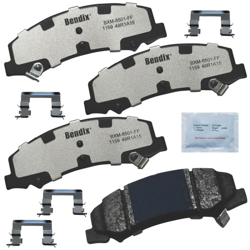 Bendix Friction PBD1159 BENDIX Fleet MetLok Police Disc Pad